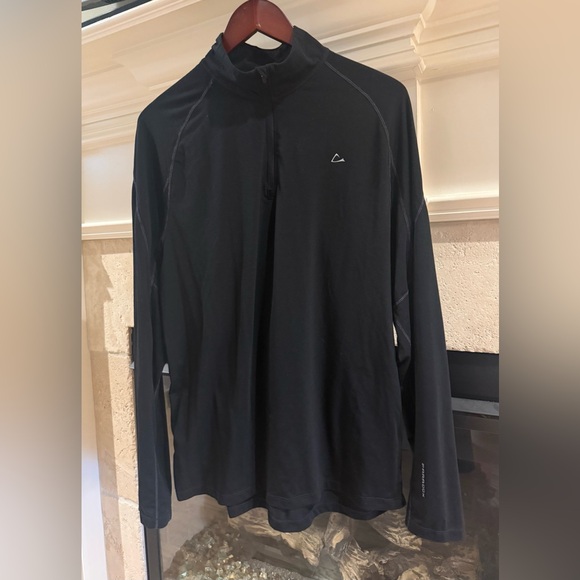 Paradox Men's Merino Blend 1/2 Zip Lightweight Long Sleeve Base Layer Top Large - Picture 2 of 7